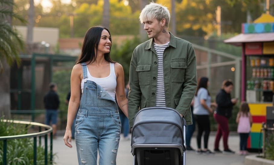 Megan Fox and MGK's Family Zoo Day: A Glimpse into Their Wild Parenting Adventure!